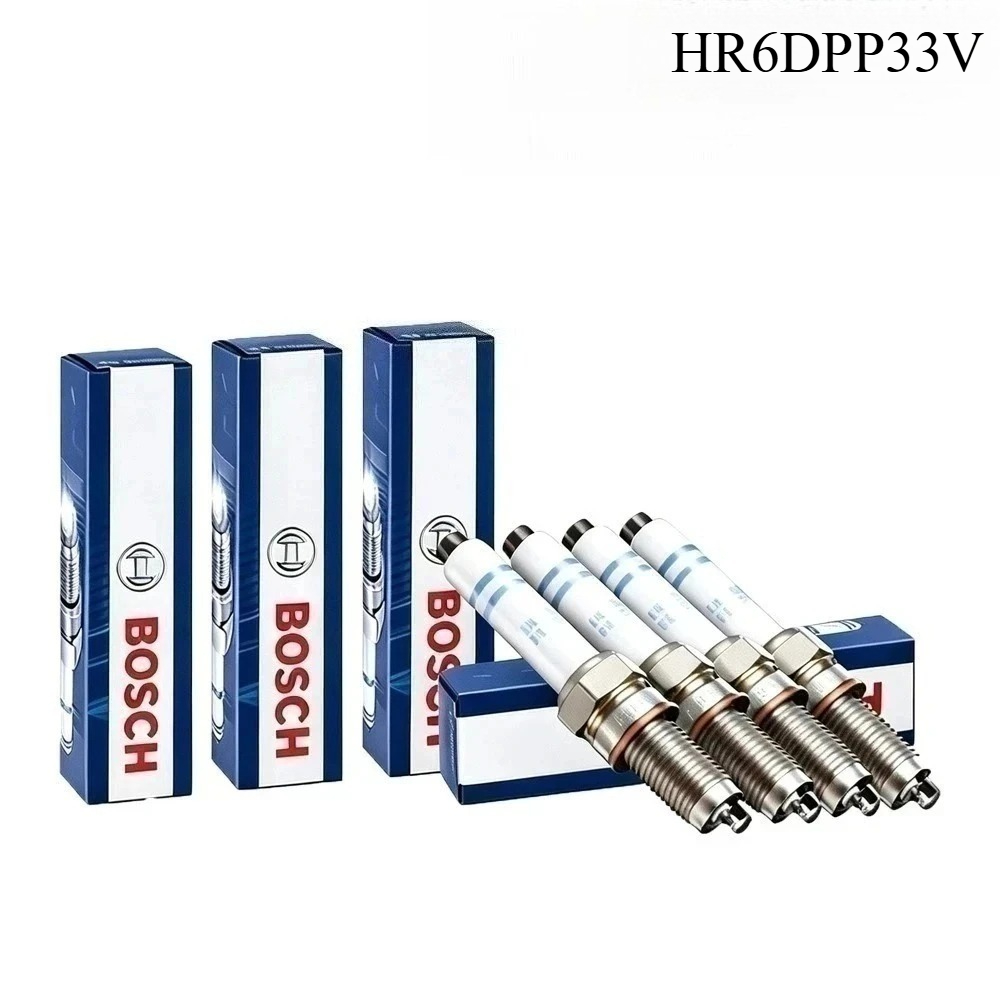 Bosch Spark Plug Platinum - ボッシュ純正HR6DPP33Vプラチナスパークプラグ、マツダ6 GG 2.0L自然吸気エンジン点火交換部品用