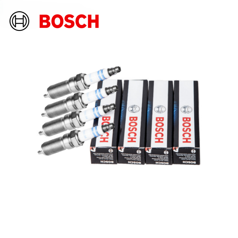 Bosch Spark Plug Platinum - ボッシュ製シングルプラチナスパークプラグHR8NPP302 4個セット マツダ3/5/6/8 CX-7、フォード フォーカス Mk2
