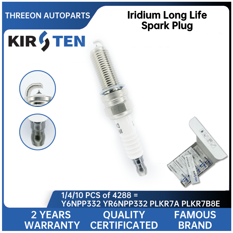 Kirstenアイリディウムスパークプラグ、ハイジョムに適合 - Bosch Spark Plug Iridium のレビューと価格