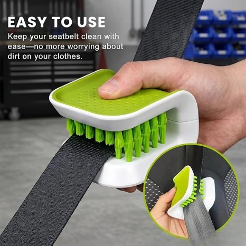 カーシートベルト用クリーニングブラシ。人間工学に基づいたU字 - Dirt Brush Interior のレビューと価格