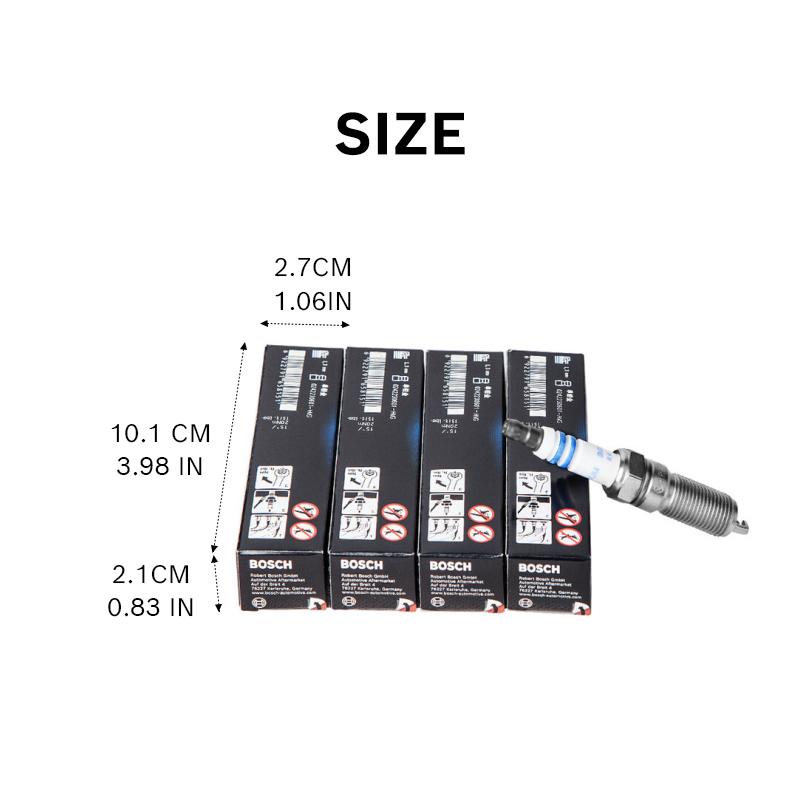 ボッシュ製シングルプラチナスパークプラグHR8NPP302  - Bosch Spark Plug Platinum のレビューと価格